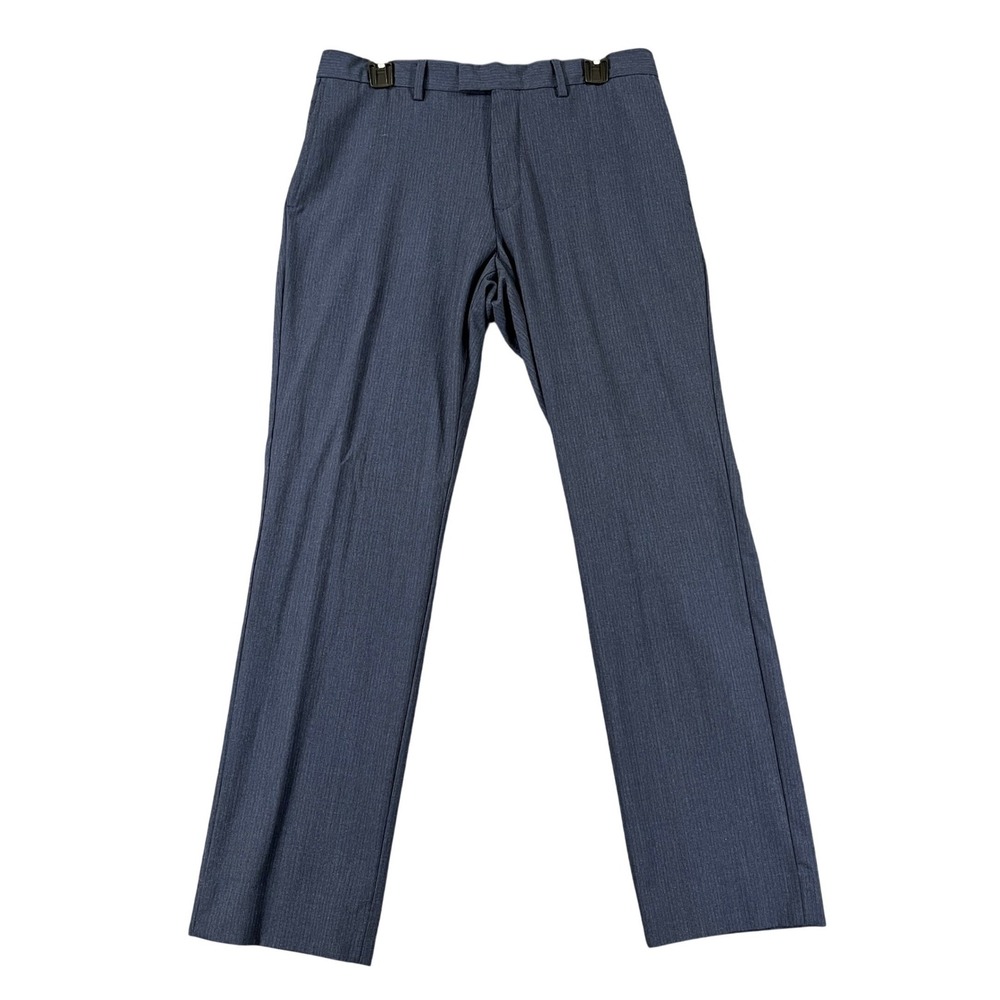 Banana Republic Slim Fit Dress Pants‎ Mens 32x30 Blue Stretch Business Casual
